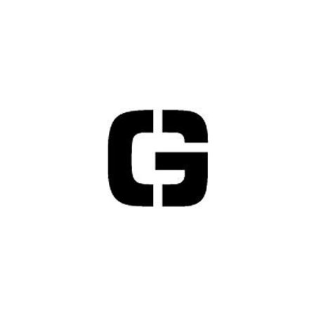 NATIONAL MARKER CO Individual Character Stencil 12in - Letter G PMC12-G